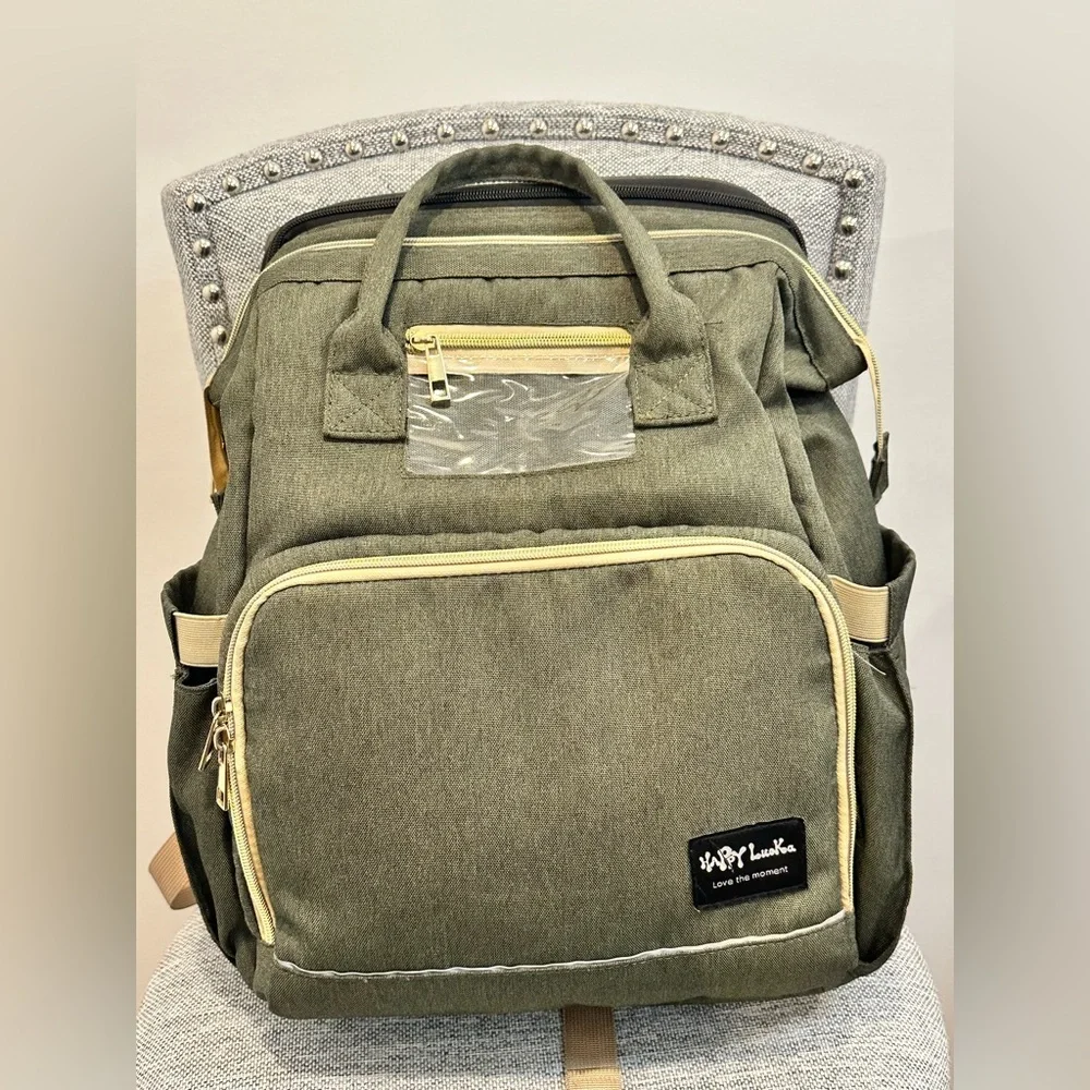 Green Baby Bag - Picture 2 of 12